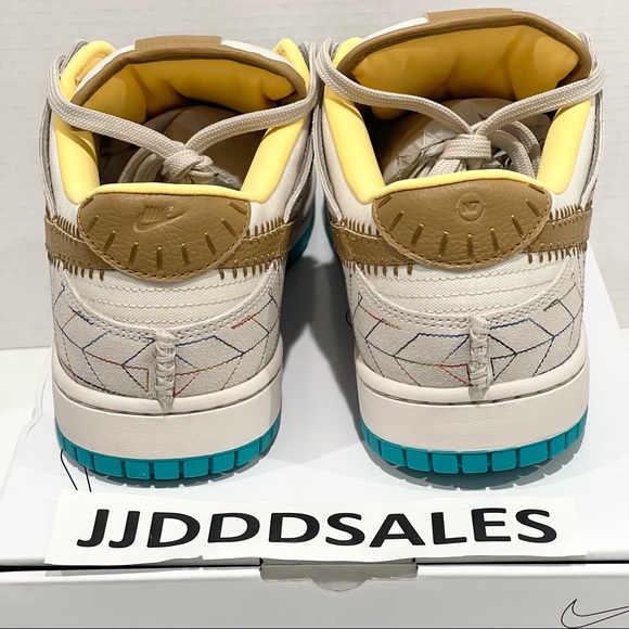 Nike Dunk Low N7 x Kyrie Irving Nike By You Dunks Men’s Size 13 DN2066-991 - Picture 6 of 12